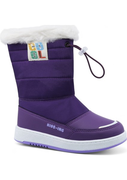 Belen Sıcak Astar Su ve Soğuk Dayanıklı Ortopedik Kaymaz Taban Çocuk Bot