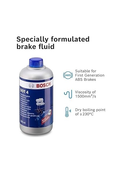 Data Bosch Dot 4 Fren Hidrolik Yağı fırsatları