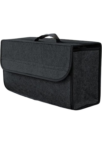 Araç Bagaj Düzenleyici Çanta - Keçe Araba Organizeri, Oto Için Eşya Düzenleme Aksesuarı - Otomobil Için Pratik Bagaj Düzeni Çantası