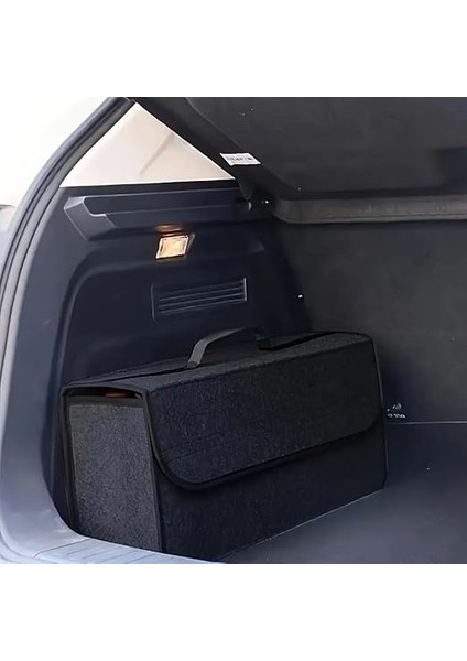 Araç Bagaj Düzenleyici Çanta - Keçe Araba Organizeri, Oto Için Eşya Düzenleme Aksesuarı - Otomobil Için Pratik Bagaj Düzeni Çantası fiyatları