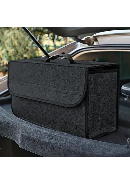 Araç Bagaj Düzenleyici Çanta - Keçe Araba Organizeri, Oto Için Eşya Düzenleme Aksesuarı - Otomobil Için Pratik Bagaj Düzeni Çantası modelleri