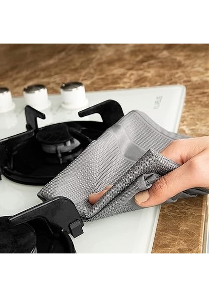 Mikrofiber Temizlik Bezi 3 Adet, Çok Amaçlı Araba Cam, Toz ve Mutfak Bezi, Oto ve Motosiklet Temizlik Bezleri 60X40 cm - (3'lü Paket) fırsatları