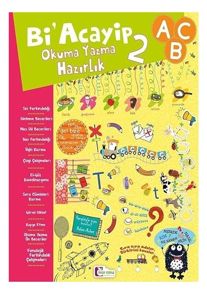 Elma Bi Acayip Okuma Yazma Hazırlık 2 fiyatları