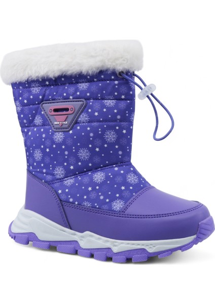 Leni Sıcak Astar Su ve Soğuk Dayanıklı Ortopedik Kaymaz Taban Çocuk Bot