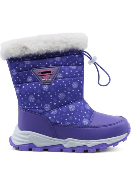 Leni Sıcak Astar Su ve Soğuk Dayanıklı Ortopedik Kaymaz Taban Çocuk Bot modelleri