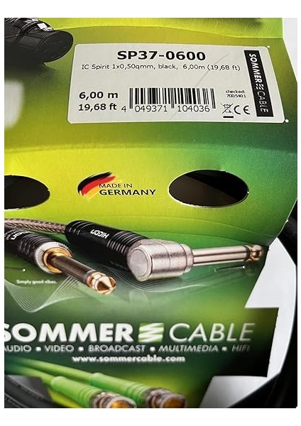 Cable Enstrüman Kablosu Sc-Spirit Klinke NP2X-BAG/KLINKE NP2X-BAG Neutrik (6m) fiyatları