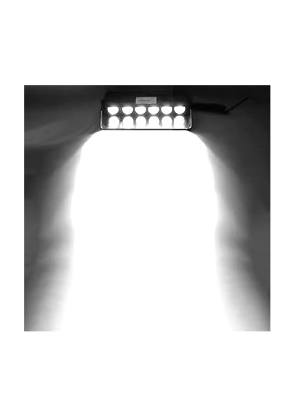 Beyaz 14 Mod 6 LED Flaş Araç Iç Dış Panel Çatı Ön Arka Cam Oto Çalışma Lambası S6 Işık Çubuğu Spot Vantuzlu Pod Drl Çakmaklık Girişli Acil Ikaz Sinyal Polis Çakar Gece Gündüz Çalışan Lamba indirimleri