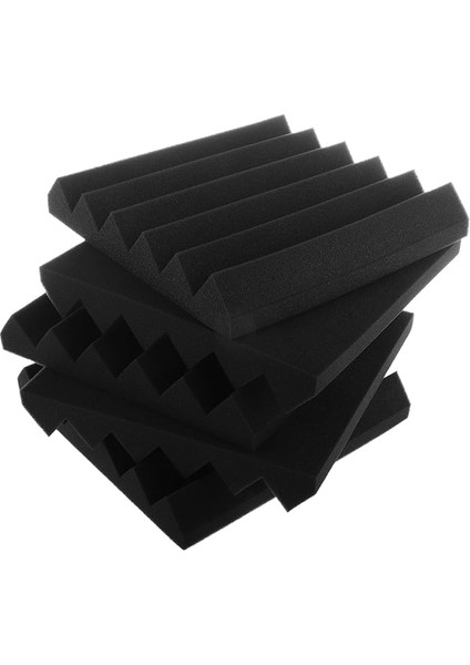 Akustik Paneller Ses Yalıtımı 30X30X5CM Ses Emici Köpük Levha Kayıt Stüdyosu Yalıtımı Gürültü Azaltma Yangına Dayanıklı