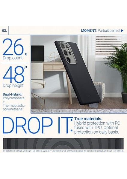 Spigen Galaxy S24 Ultra Kılıf Nano Pop Black Sesame - ACS07320 indirimleri