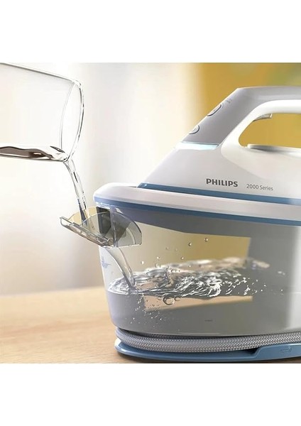 Istasyonu Philips Serisi 2000 PSG2000/20, Pres Ütü Sistemleri, 2400 W, 6 Bar, Seramik Taban fiyatları