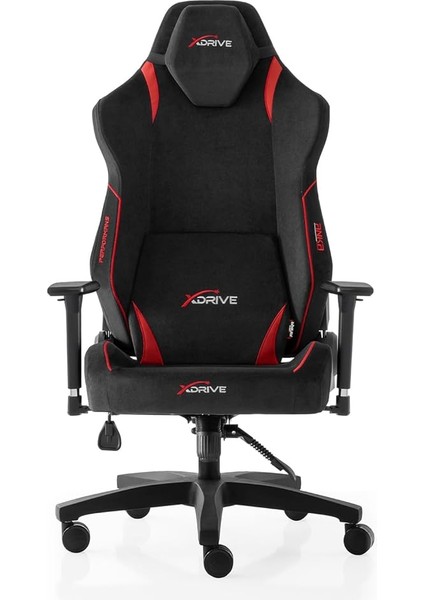 Anka Kumaş Profesyonel Oyuncu Koltuğu Kırmızı/siyah modelleri