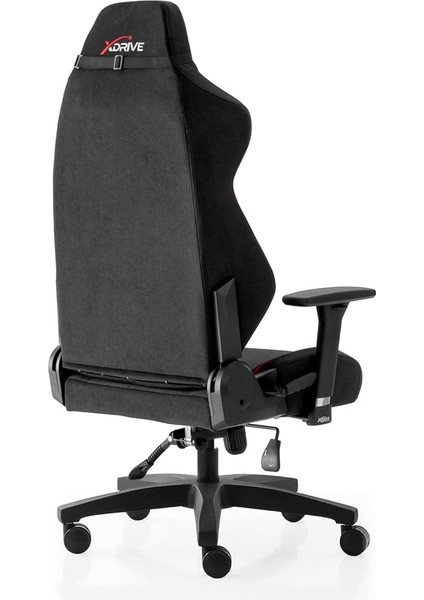 Anka Kumaş Profesyonel Oyuncu Koltuğu Kırmızı/siyah indirimleri