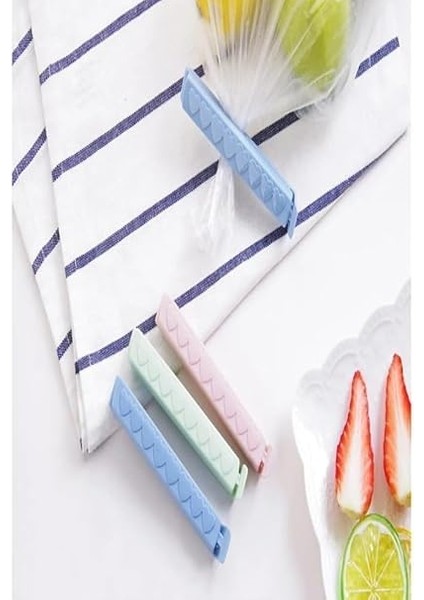 Home 8 Adet Poşet Klipsi,poşet,ambalaj,paket Kilidi,mandallı Torba Kilidi fırsatları