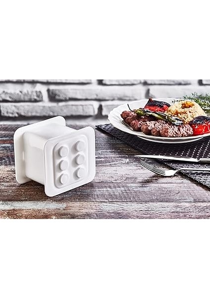 Kolay Tekirdağ Köfte Kalıbı ve Aparatı - Pratik Tekirdağ Köfte Yapma Aracı | Evde Mükemmel Şekilde Köfte Hazırlayın fırsatları