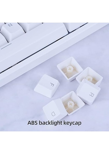 Leaven K550 Kablolu Rgb Mekanik Oyuncu Klavye - 87 Tuşlu, Ergonomik Tasarım, LED Işıklı, 150CM Kablo, Bilgisayar Pc Için, Siyah-Beyaz, Kırmızı Switch indirimleri