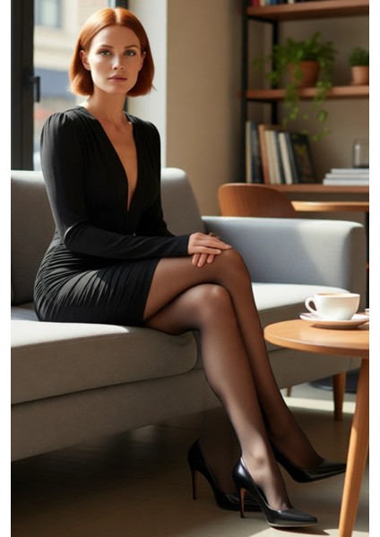 Kadın V Yaka Uzun Kollu Drapeli Bodycon Kalıp Mini Elbise Kış Sezonu Şık Görünüm Için Ideal fiyatları