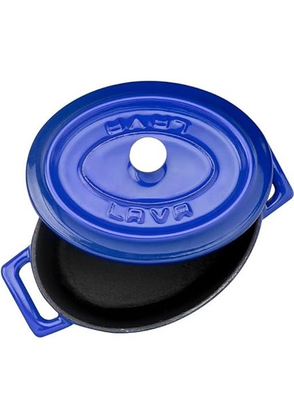 Metal Oval Mini Tencere, Mavi modelleri