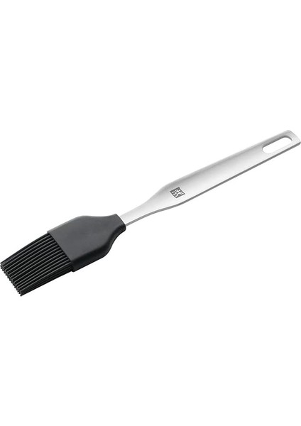 378090000 Twin Prof Fırça Silikon, Paslanmaz Çelik, Bulaşık Makinesinde Yıkanabilir, 225 mm