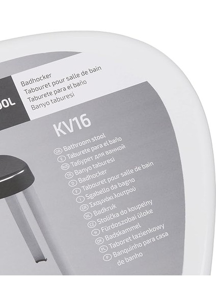 Banyo Taburesi Alu. Beyaz M-KV16-01 modelleri