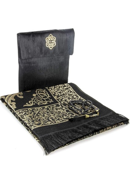 Online Şantuk Keseli Seccade (Siyah)