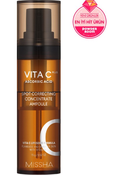 Leke Karşıtı C Vitamini %99 Saf Konsantre Serum Vita C Plus Spot Correcting Concentrate Ampoule