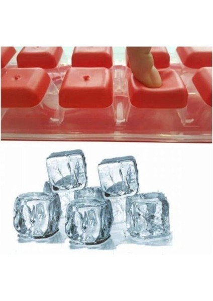 Akcakese 3 Adet Bas Parmak Silikon Buz Kalıbı 12 Bölmeli Buz Kalıbı Silikon Buzluk - 8692531011321-3 fırsatları
