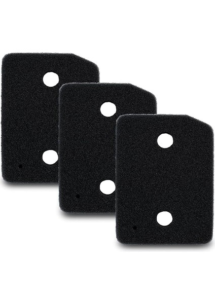 T1 9164761 Kurutma Makinesi Için Uygun 3'lü Filtre Seti, Isı Pompalı Kurutucu, Ince Kalınlık, 207 x 157 x 30 Mm, Sünger Filtre, Filtre Matı, Yoğuşma Kurutucu, Tüy Filtresi, Köpük Filtre, Sünger