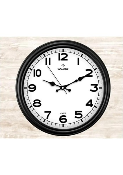 D-200-K Klasik Kadran Siyah Renk Sessiz Akar 30 cm Duvar Saati fiyatları