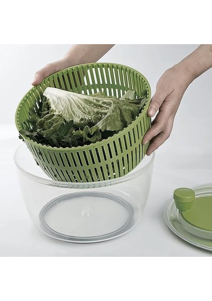 Çok Fonksiyonlu Sebze ve Meyve Kurutucu, 3 Renk Seçeneği, Silikon Kapak, Kurutma Haznesi ve Çıkarılabilir Halka (Yeşil) fiyatları