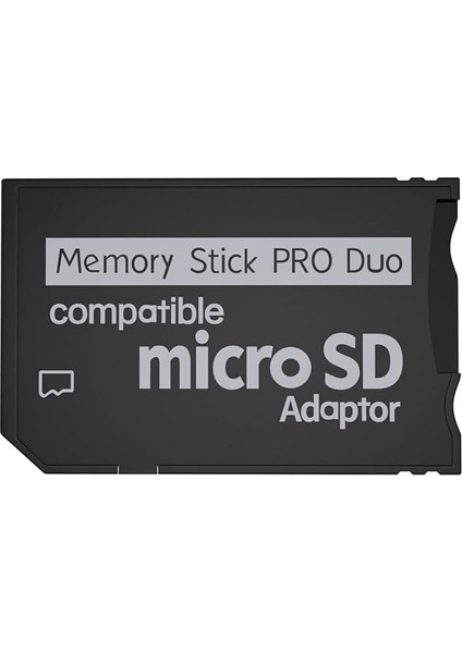 Memory Stick Pro Duo To Micro Sd Kart Adaptör – Psp 1000/2000/3000 Uyumlu – Dönüştürücü Adaptör