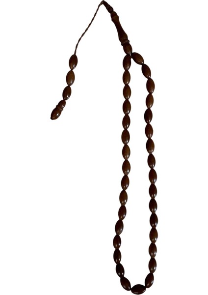 33'lük Kuka Tesbih, Sistemli, Püsküllü, Orjinal Kuka (6X11 Arpa Kesim)