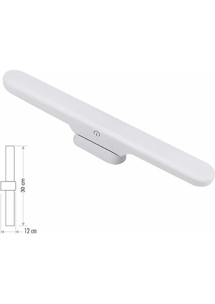 Martı Cabınet Şarjlı Kolay Taşınabilir Mıknatıslı LED Işık Kablosuz Kademeli 3 Renk Aplik modelleri