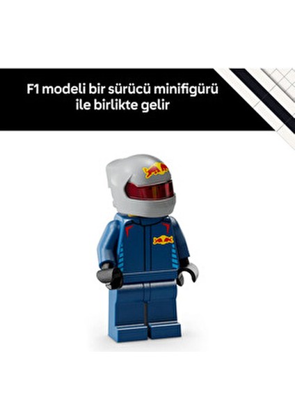 Speed Champions RB20 F1 Yarış Arabası 1:32 Ölçekli Plastik Model Eğlenceli Oyun Seti