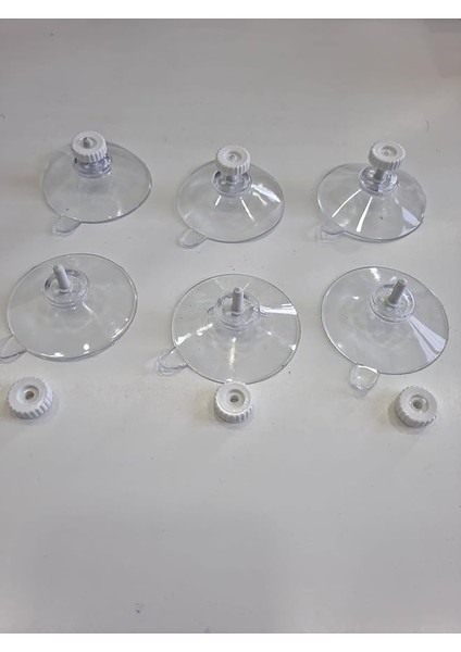 Home Cama Yapışan Vakum Vantuz Öpücük 6 Adet