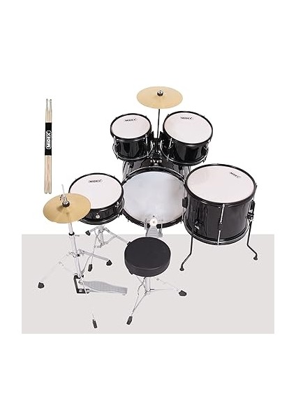 CD500X-BK Akustik Çocuk Baterisi Davulu Seti 5-18 Yaş Için Full Set modelleri