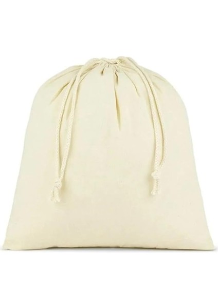 Torbası, Pamuk Bez Torba, 40X40 Cm, Baskılı Ekmek Desenli, Krem Rengi fırsatları