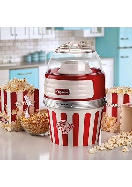 Party Time Patlamış Mısır Makinesi Rosso Xl Kırmızı fiyatları