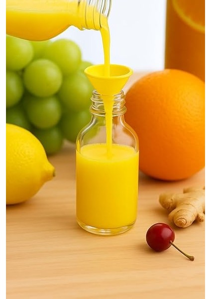 Adet Cam 50 ml Mini Shot Ginger Detox Şişe Plastik Sızdırmaz Kapaklı Kolonya Koku Süs Küçük Şişe fiyatları