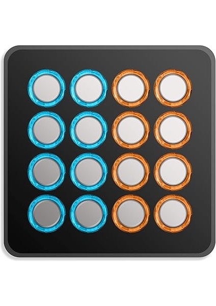 Techtools Mıdı Fighter Spectra (Black Silver Limited Edition) | 16 Arcade Knobs Parmakla Davul Çalma Performansı Için En Iyi Mıdı Controller/kontrolör modelleri