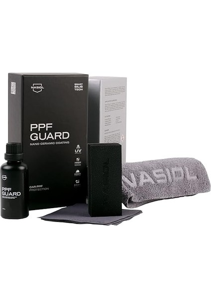 Ppfguard Araç Boya Koruma Filmi (Ppf) Için Nano Seramik Kaplama-50 Ml-1,5 Yıl Etkili, Oto Seramik Kaplama Kiti, Nano Boya Koruma ve Parlatma, Ppf Koruyucu