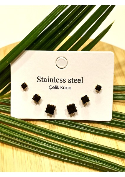 3 Çift Renkli Kiraz Küpe fiyatları