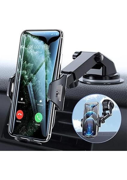Vakumlu Uzayan Araç Içi Telefon Tutucu Ayarlanabilir Akrobat indirimleri