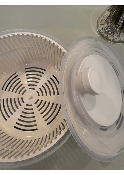 Salata ve Sebze Kurutucu Jumbo Boy 5 Litre – Bpa Free, Bulaşık Makinesine Uyumlu indirimleri