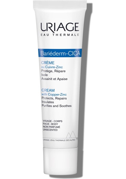 Bariederm Repairing Cica-Cream Yıpranmış Ciltler Için Bakım Kremi 40ML