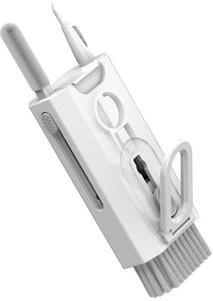 8'i 1 Arada Klavye Temizleme Kiti Elektronik Temizleyici Aracı Telefon Ekran Temizleyici Dizüstü Bilgisayar Monitör Tv Kulaklık Telefon Için Yumuşak Klavye Fırçası ile