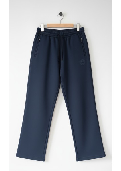 Eşofman Altı Battal Beden Pamuklu Düz Paça Geniş Kalıp Erkek