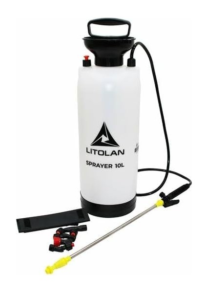 Pülverızatör Ilaçlama Pompası Bahçe Çiçek Sulama Araç Yıkama 10 Litre