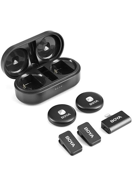 Omic-D Wireless Ikili Yaka Mikrofonu Lightning (Siyah) fırsatları