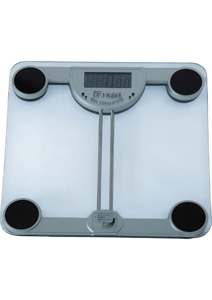 Hegeli Dijital Banyo Baskülü LCD Ekranlı 200KG Kapasiteli