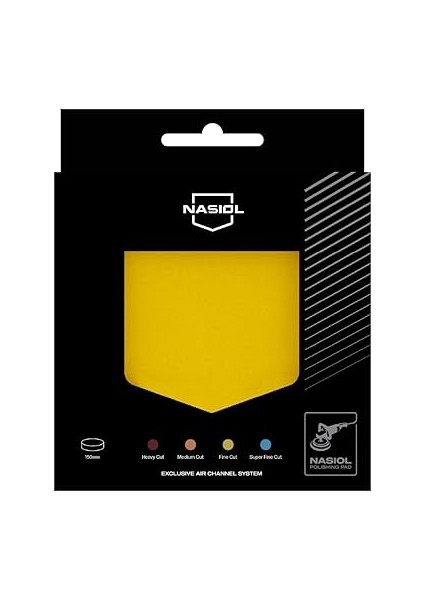 Özel Hava Kanallı Polisaj Pedi SARI-150 Mm-Yumuşak Polisaj Pasta Cila Süngeri, Detailing, Oto Uygulama Süngeri, Aplikatör Süngeri, Zımpara ve Parlatma Polisaj Yastığı modelleri